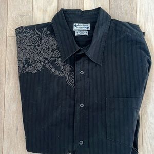 Embroidered Lucky Brand Button Down